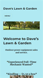 Mobile Screenshot of daveslawngarden.com